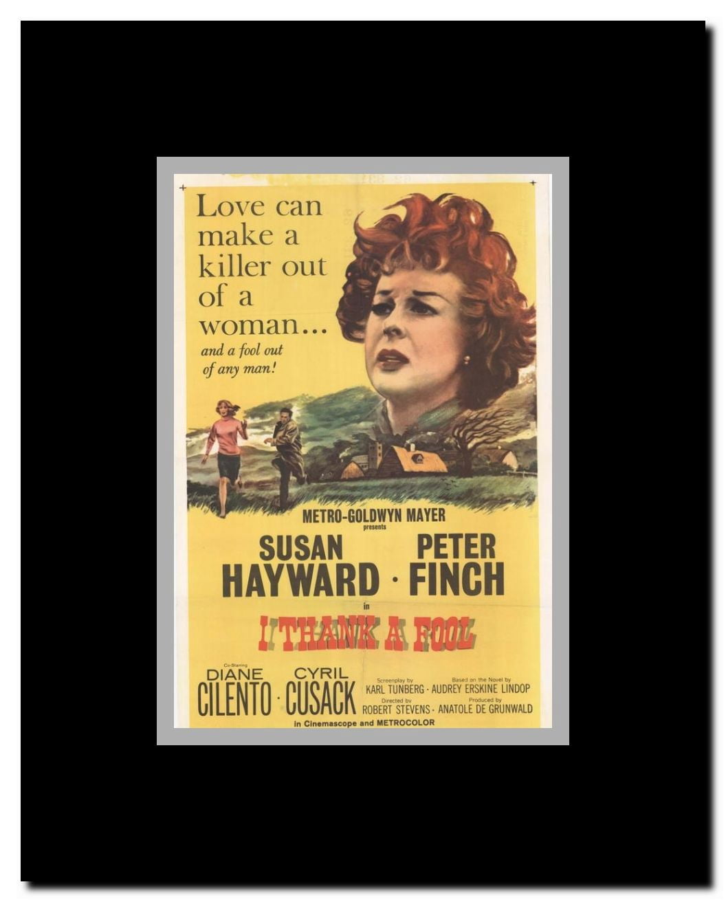 I Thank a Fool Framed Movie Poster