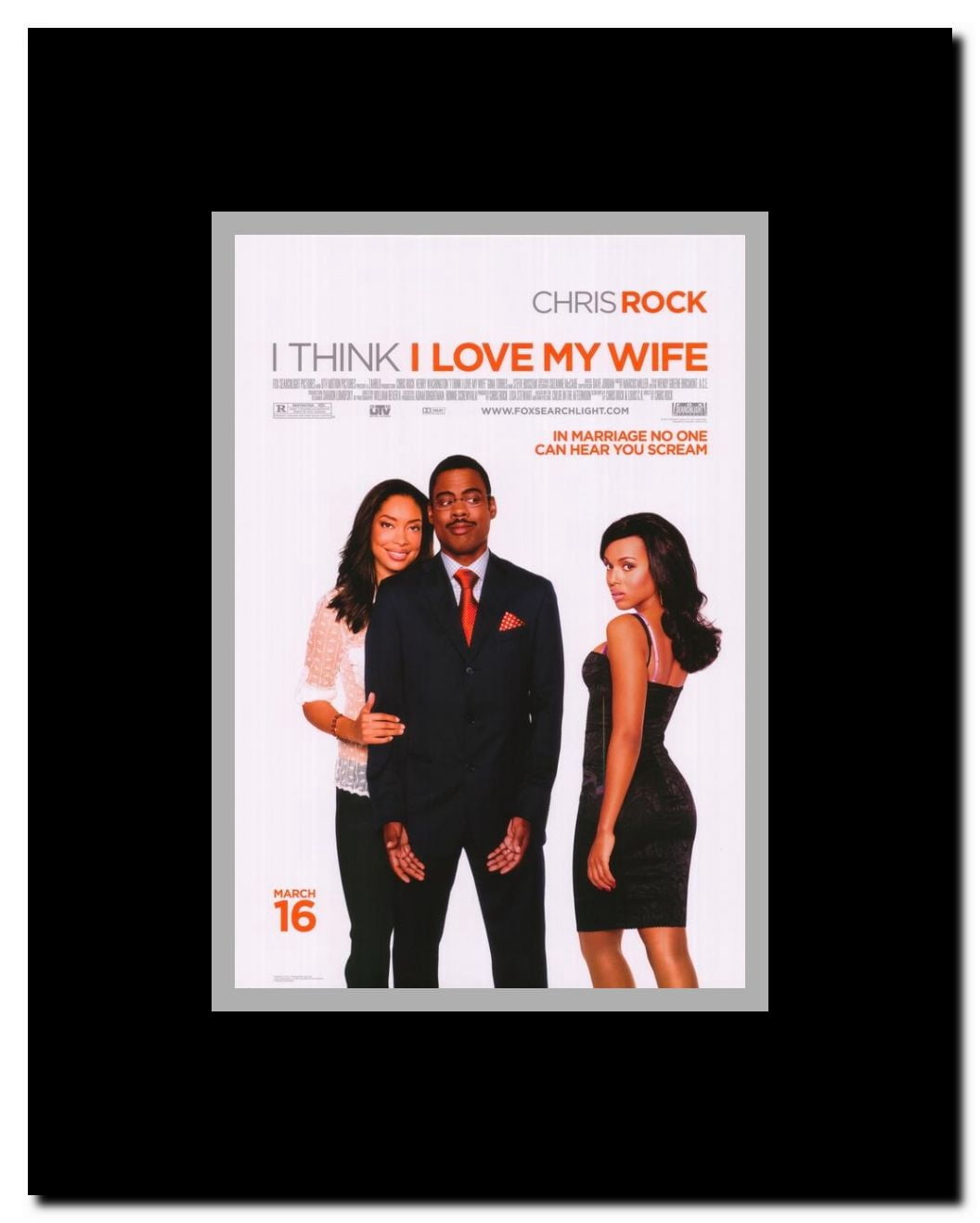 I Think I Love My Wife Framed Movie Poster