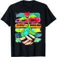 thumbnail image 1 of I Think To Myself What A Wonderful World Happy Earth Day Short T-Shirt, 1 of 3