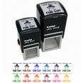 thumbnail image 1 of I Think You're a Fun-Guy Fungi Motivational Quote Mushroom Pun Self-Inking Rubber Stamp Ink Stamper - Purple Ink - Small 1 Inch, 1 of 7