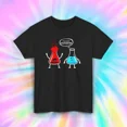 thumbnail image 1 of I Think Youre Overreacting Funny Chemistry Science Joke Top Unisex T-Shirt up to size 5XL, 1 of 2