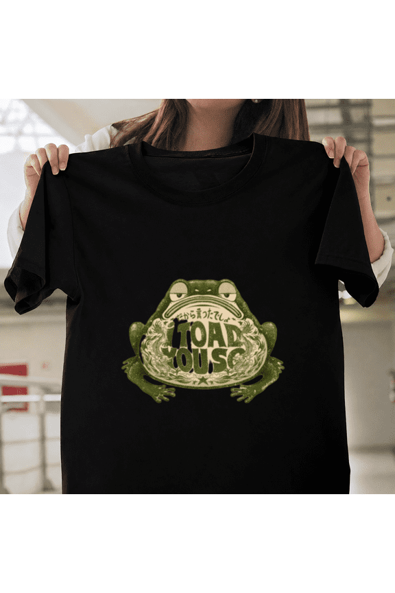 I Toad You So Funny Retro Frog Pun Toad Animal Saying Unisex T-ShirtPlus Size S–5XL Available