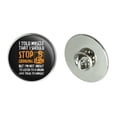 thumbnail image 1 of I Told Myself I Should Stop Drinking Funny Metal 1.1" Tie Tack Hat Lapel Pin Pinback, 1 of 4