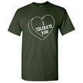 thumbnail image 1 of I Tolerate You Couples Tshirt Novelty Humor Graphic Tees Valentines Day Gift For Husband Anniversary Birthday Christmas Funny Sarcastic T Shirt, 1 of 5