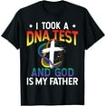 thumbnail image 1 of I Took A DNA Test And God Is My Father Religious Jesus Funny T-Shirt Black X-Large, 1 of 4
