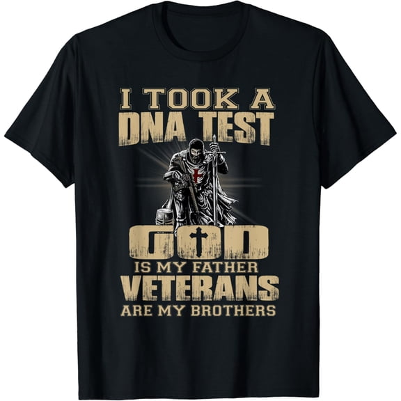I Took A Dna Test God Is My Father Veterans Are My Brother, Vintage Birthday Gift