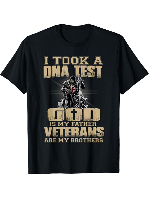 I Took A Dna Test God Is My Father Veterans Are My Brother, Vintage Birthday Gift