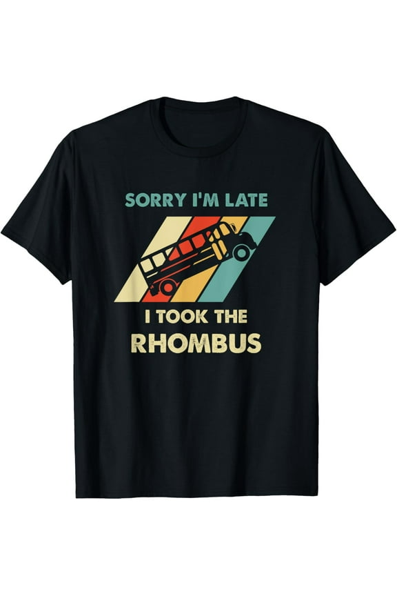 I Took The Rhombus Funny Math Nerd T-Shirt men and women can wear,black,white,creative gift