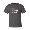 thumbnail image 1 of I Tried Sincerity Once Sarcastic Humor Graphic Novelty Funny Tall T Shirt, 1 of 1