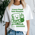 thumbnail image 1 of I Turn Food Into Poopies Retro Funny Poop Adult Humor Meme Tshirt, 1 of 5