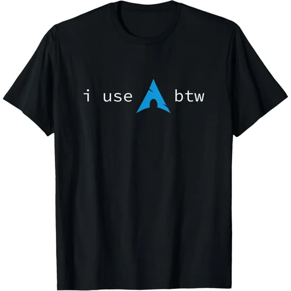 I Use Arch, BTW T-Shirt, Small