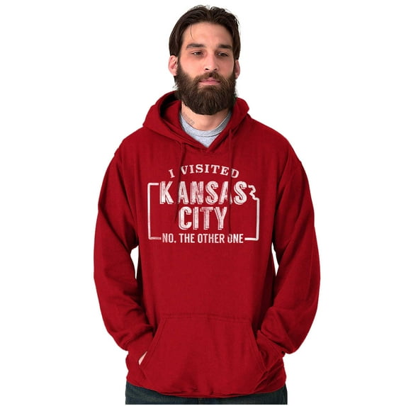 I Visited Kansas City Funny Souvenir Hoodie Sweatshirt Women Men Brisco Brands X