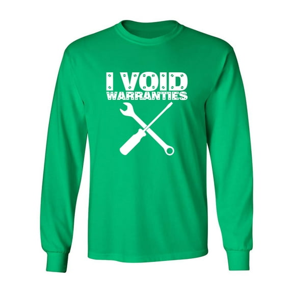 I Void Warranties Adult Long Sleeve T-shirt