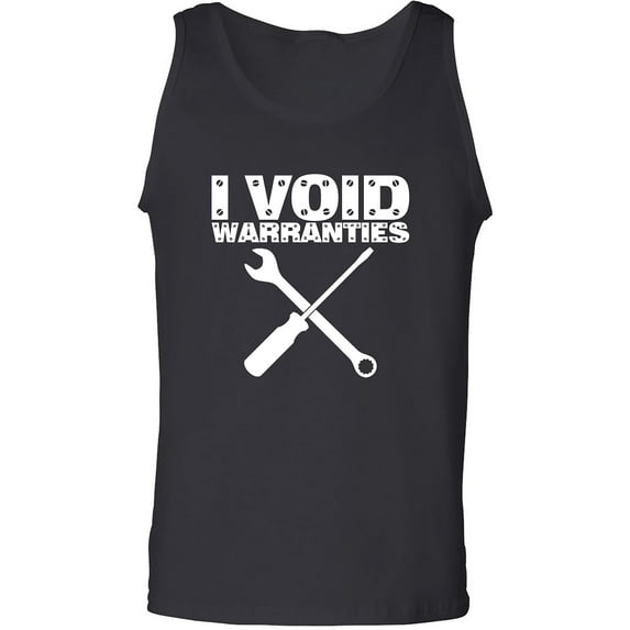 I Void Warranties Adult Tank Top