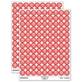 thumbnail image 1 of I Voted Patriotic Stars and Stripes 200+ Round Stickers - Red - Gloss Finish - 0.50" Size, 1 of 3