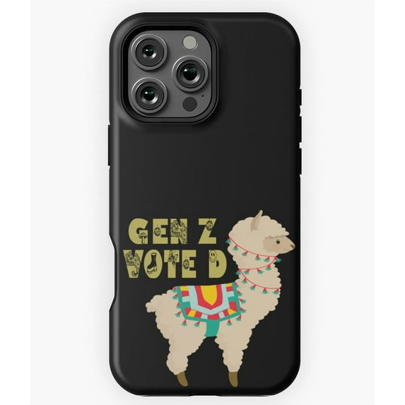 I Voted for Democracy Patriotic Phone Case for iPhone 16 15 14 13 12 11 Pro Max