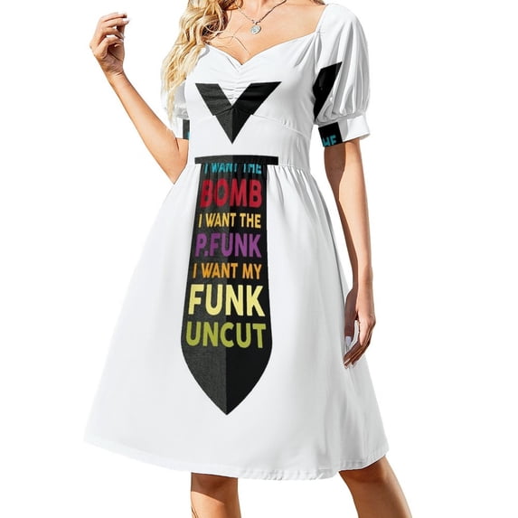 I WANT MY FUNK UNCUT Sleeveless Dress Dance dresses Clothing female Woman clothes women's summer dresses 2024