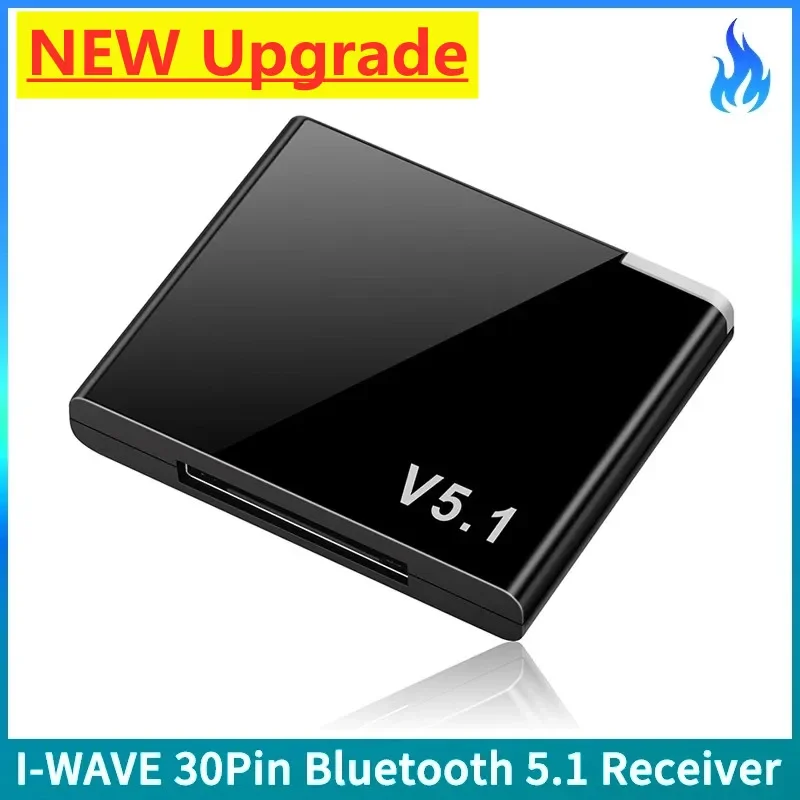 30 Pin Bluetooth 5.1 Audio Ontvanger A2DP Muziek Mini Draadloze Adapter Voor 30pin Jack Analoge Luidspreker W 30 Pin Bluetooth 5.1 Audio Ontvanger A2DP Muziek Mini Draadloze Adapter Voor 30pin Jack Analoge Luidspreker W