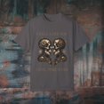 thumbnail image 1 of I WILL LOVE YOU UNTIL THE END OF TIME Romantic Skulls Unisex T-shirt, 1 of 10