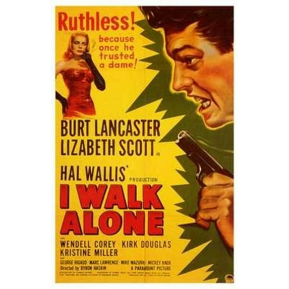 I Walk Alone Movie Poster (11 x 17)