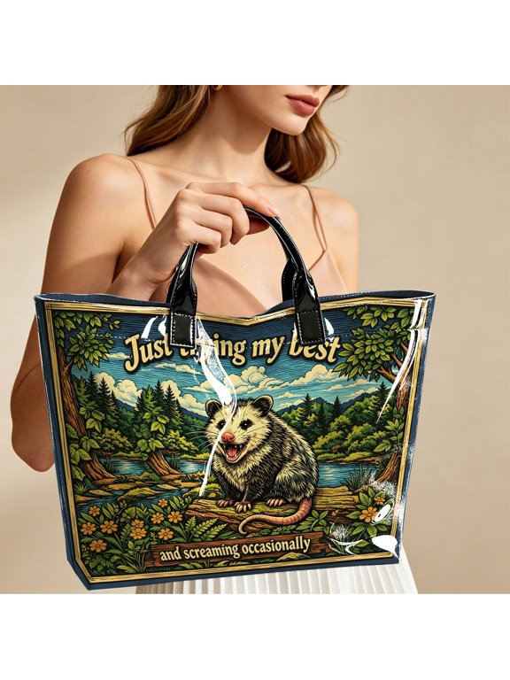 I Walk By Faith Beach Sunset Turtle Print Tote Handbag | Large Capacity Bag for Shopping Travel Commuting | Christian Gifts for Women Summer Beach Vacation