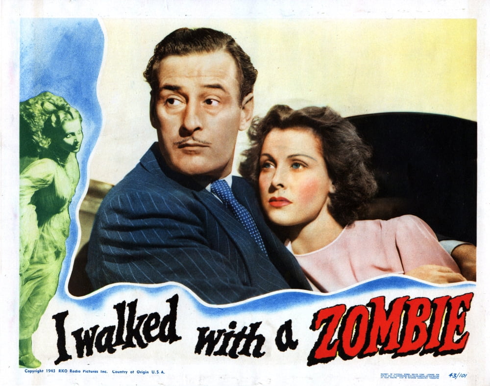 I Walked With A Zombie Canvas Art - (28 x 22)