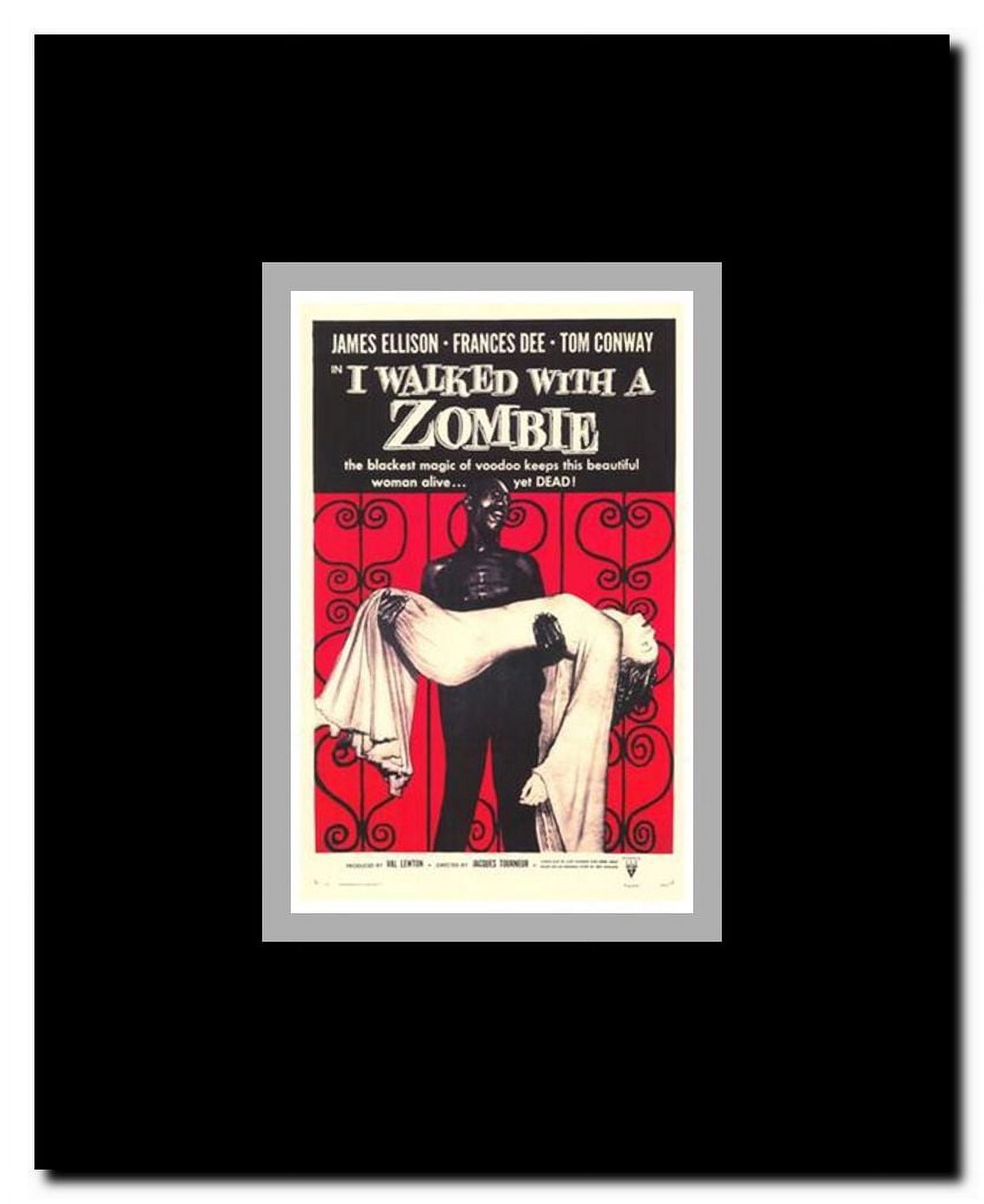 I Walked with a Zombie Framed Movie Poster