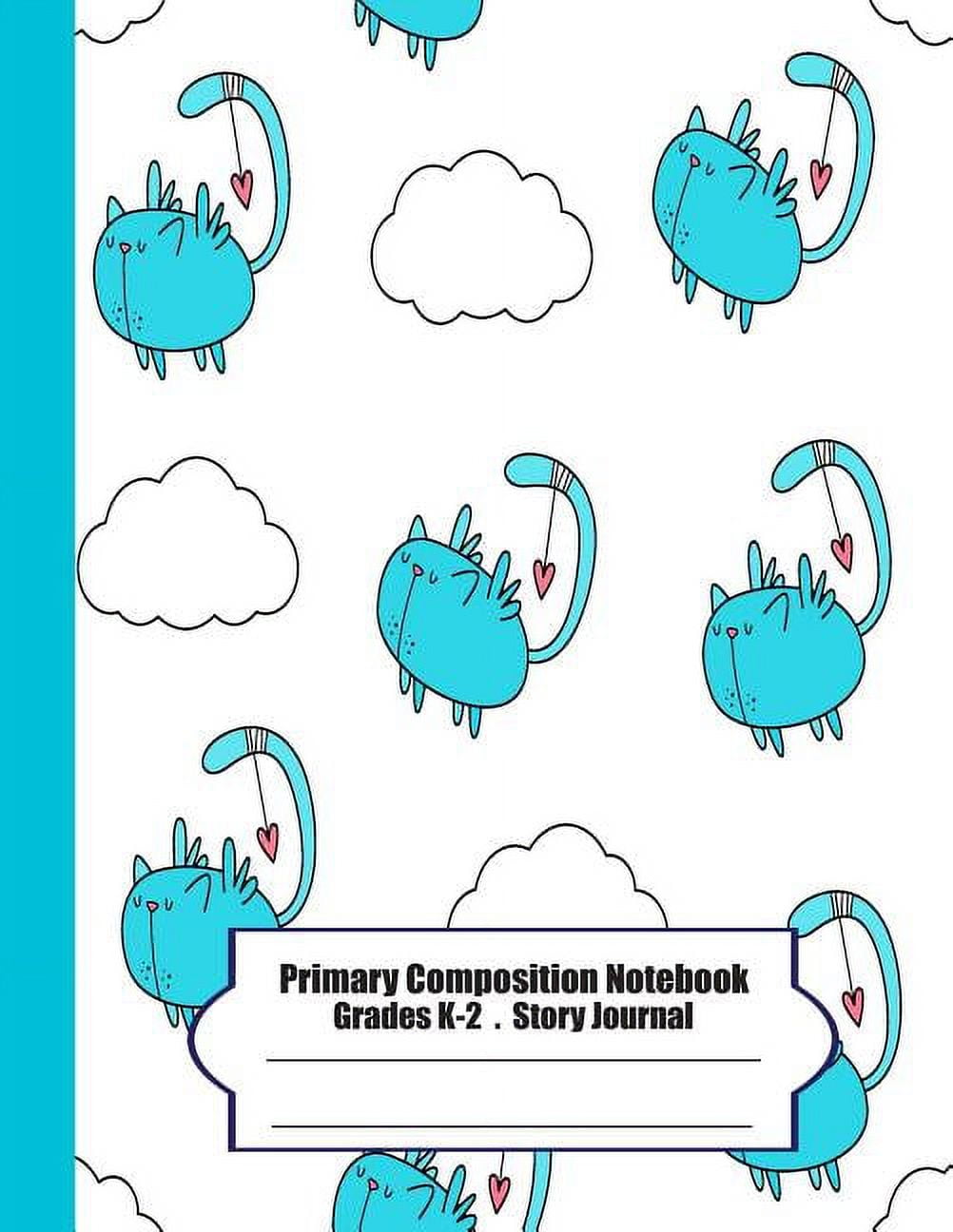 I Wanna Be a Bird (Cute Cats): Primary Composition Notebook: Primary Composition Notebook Story Paper - 8.5x11 - Grades K-2: I wanna be a bird (cute cats) School Specialty Handwriting Paper Dotted Mid