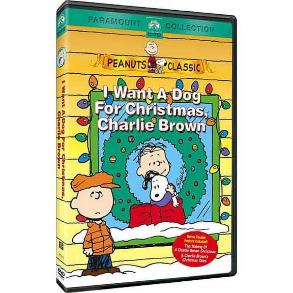 Pre-Owned I Want A Dog For Christmas, Charlie Brown Full Frame (DVD)