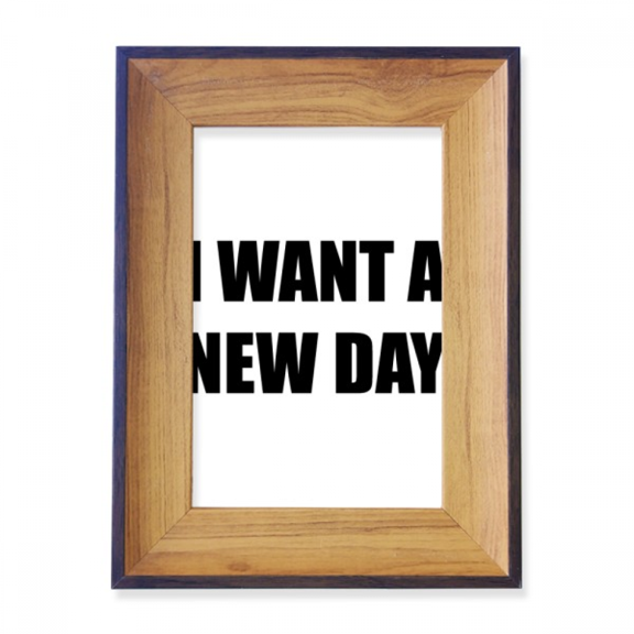 I Want A New Car Photo Frame Exhibition Display Art Desktop Painting