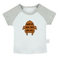 thumbnail image 1 of I Want EM' Real Thick And Juicy Funny T shirt For Baby, Newborn Babies T-shirts, Infant Tops, 0-24M Kids Graphic Tees Clothing (Short Gray Raglan T-shirt, 18-24 Months), 1 of 4