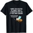 thumbnail image 1 of I Want To Be So Full of Christ That If A Mosquito Bites Me T-Shirt, 1 of 5