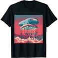 thumbnail image 1 of I Want To Believe T-Shirt I Aliens UFO Area 51 Roswell T-Shirt, 1 of 5