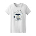 thumbnail image 1 of I Want To Believe Unicorn Alien T-Shirt Women -Image by Shutterstock, Female XX-Large, 1 of 2