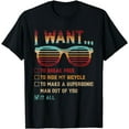 thumbnail image 1 of I Want To Break Free To Ride My Bicycle It All Gift Idea T-Shirt, 1 of 3
