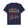 thumbnail image 1 of I Want To Break Free To Ride My Bicycle It All Gift Idea Unisex T-Shirt Vintage retro Funny Cute shirts, 1 of 4