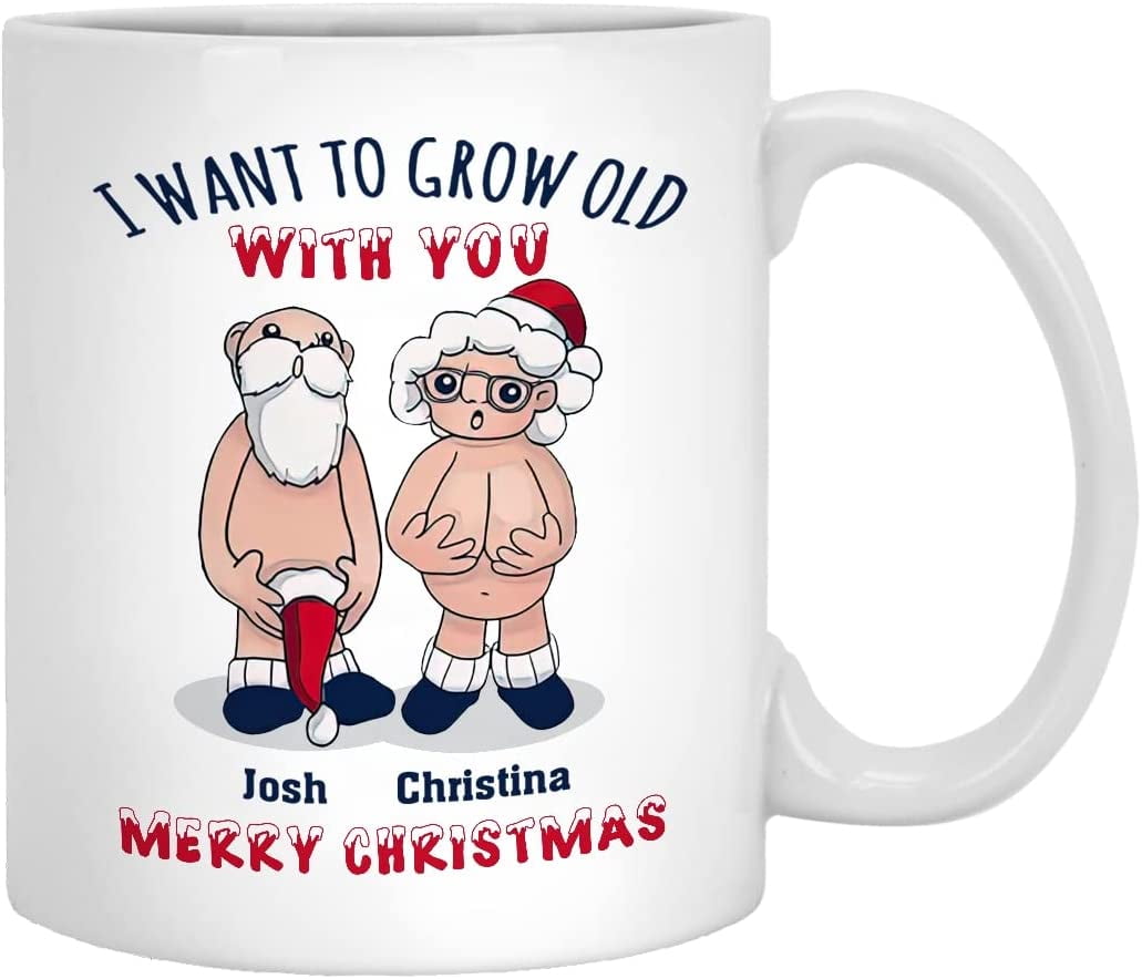 Dirty Christmas Couple Gift Mug - The Wholesale T-Shirts By VinCo