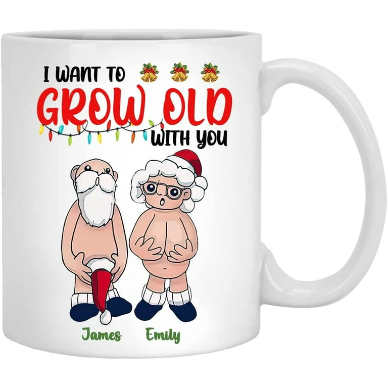 Grow Old with You™ Couple Drinking Glass Set