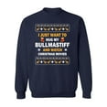 thumbnail image 1 of I Want To Hug My Bullmastiff Sweatshirt Men -Image by Shutterstock, Male 4X-Large, 1 of 4
