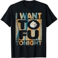 thumbnail image 1 of I Want Tofu Tonight Shirt Tofu shirt Retro Vegan Tofu T-Shirt, 1 of 4