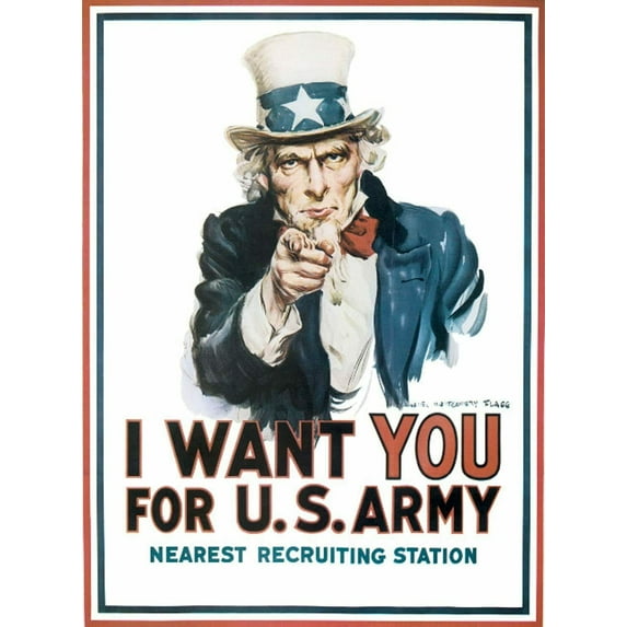 I Want You - CANVAS OR FINE PRINT WALL ART