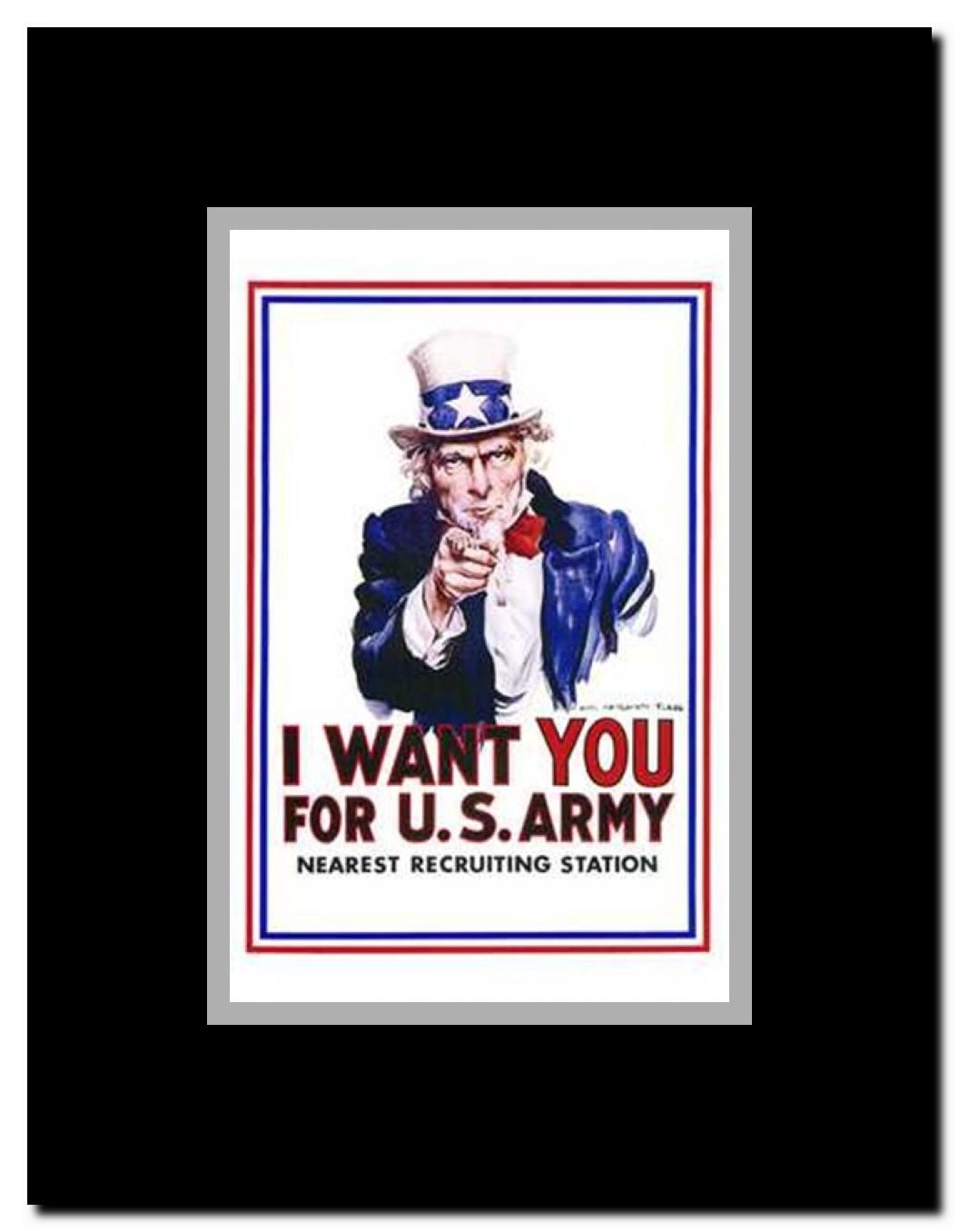 I Want You for Us Army Framed Movie Poster