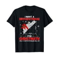 thumbnail image 1 of I Want a Hippopotenuse for Christmath Math teacher Christmas T-Shirt, 1 of 5