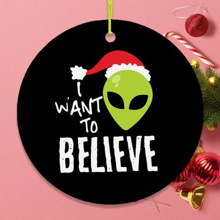 Alien Christmas Ornaments