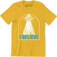 thumbnail image 1 of I Want to Believe - Funny Sci Fi Area 51 UFO Alien Outer Space T-Shirt, 1 of 4