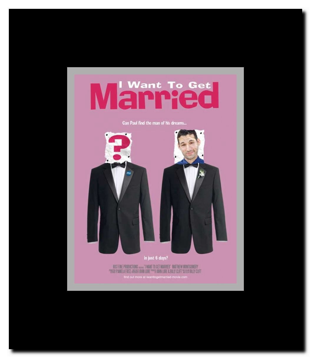 I Want to Get Married Framed Movie Poster