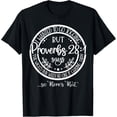 thumbnail image 1 of I Wanted To Go Jogging But proverbs 28-1 Says The Wicked Run T-Shirt, 1 of 3