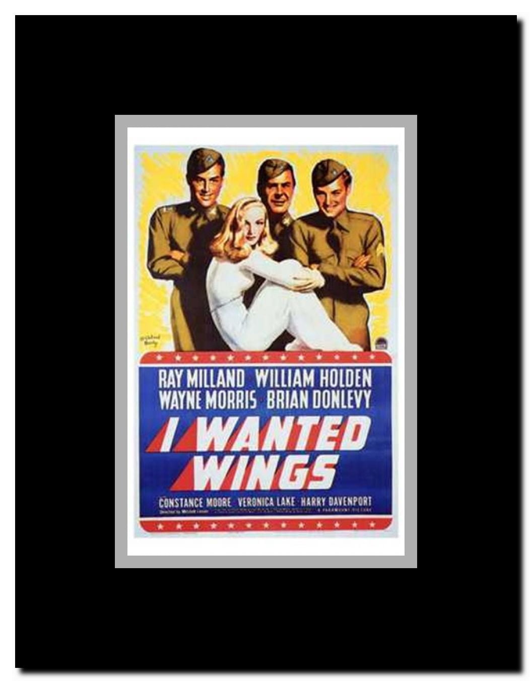 I Wanted Wings Framed Movie Poster