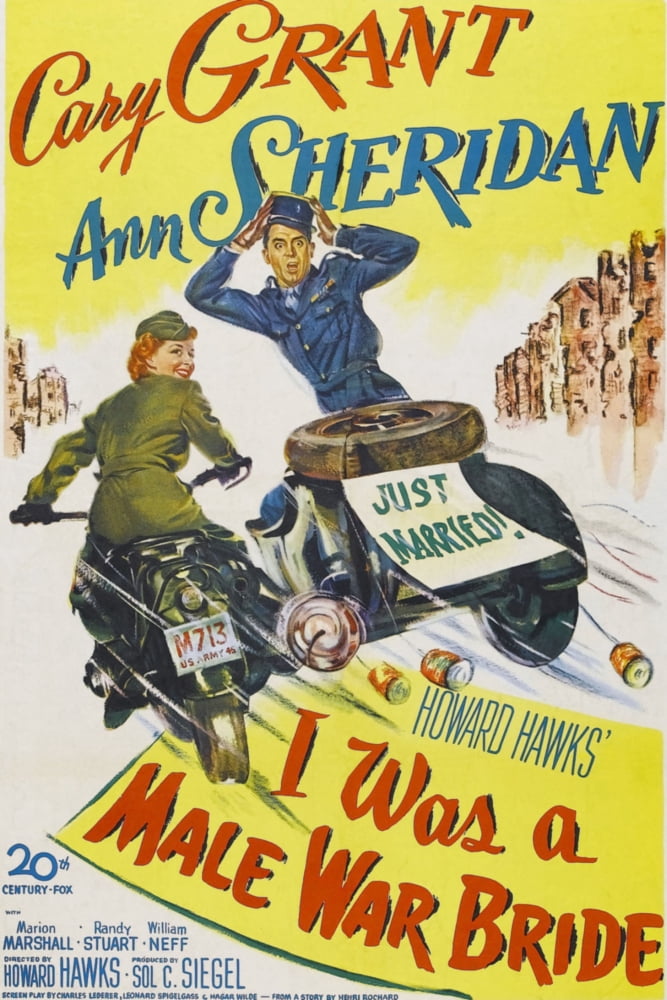 I Was A Male War Bride Canvas Art - (24 x 36)