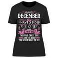 thumbnail image 1 of I Was Born In December Women's T-shirt, 1 of 2